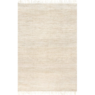 Lauren Liess x Rugs USA Handmade Tufted Jute Off White Area Rug