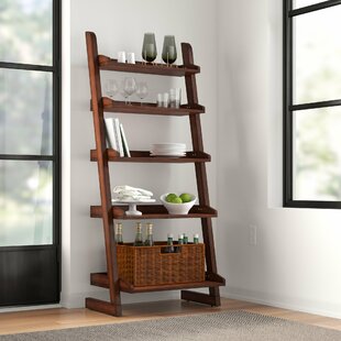 FURNITURE OF AMERICA Ladder Bookcase