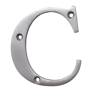 RCH SUPPLY COMPANY 3'' H Brass House Letter