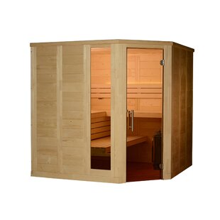 Almost Heaven Saunas Patterson 6 - Person Traditional Steam Sauna in Nordic Spruce