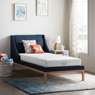 LUCID COMFORT COLLECTION Lucid Comfort 5" Firm Gel Memory Foam Mattress
