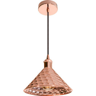 GEORGE OLIVER Pearl 1-Light Single Cone Pendant