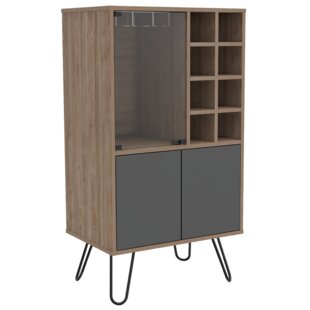 TRENT AUSTIN DESIGN Rocklin Bar Cabinet low and compact