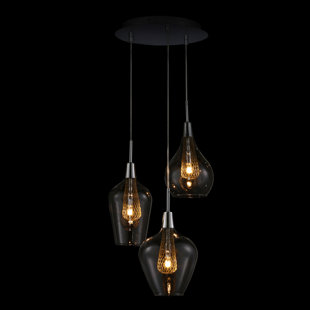 HYKKON Zion 3-Light Cluster Pendant