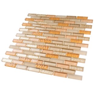 SUPREME TILE Brick Crystile 1" x 2" Mosaic Tile