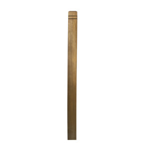 Vista Railing Systems Inc Brown Wood Line Post for Posts