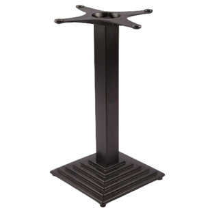 JMC FURNITURE TB Series 28.25'' Cast Iron Square Table Base