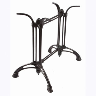 JMC FURNITURE TT Series 28.5'' Cast Iron Rectangular Table Base