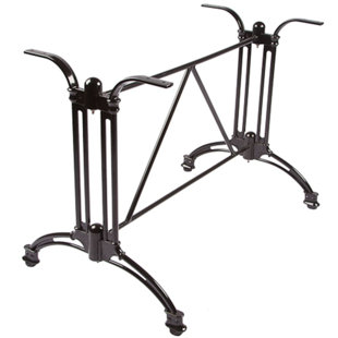 JMC FURNITURE TT Series 27'' Aluminum Rectangular Table Base