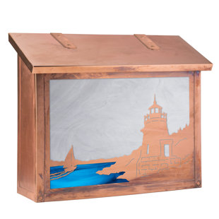 AMERICA'S FINEST LIGHTING COMPANY Coastal Cottage Wall Mounted Mailbox