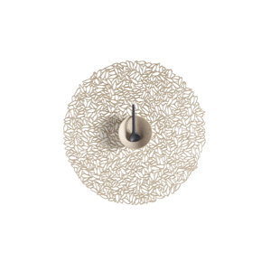 CHILEWICH Petal Vinyl Solid Colour Round Placemat (Set of 8)