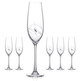 PIP STUDIO 260ml Crystal Flute Set (Set of 6)