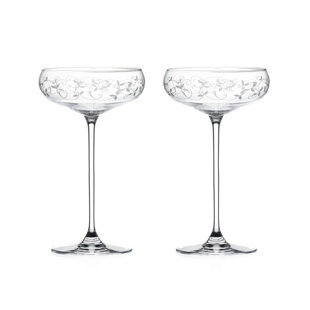 PIP STUDIO Two Arabesque Champagne Saucers (Set of 2)