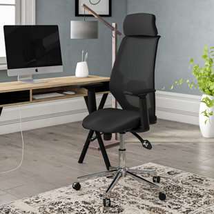 INBOX ZERO Abbotsfield Office Chair with Headrest