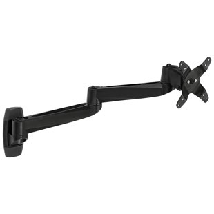 MOUNT-IT Articulating Extendable Swivel and Tilt Monitor Wall Mount