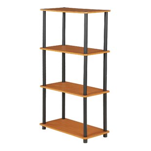 17 STORIES Johnston 4 Tier Toolless Assembly Shelving Unit Bookcase