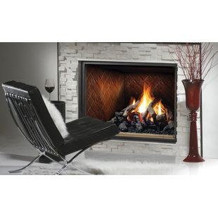 KINGSMAN FIREPLACES Direct Vent Wall Mounted Fireplace Insert