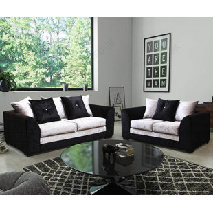 ENVISAGE TRADE Velvet Living Room Set