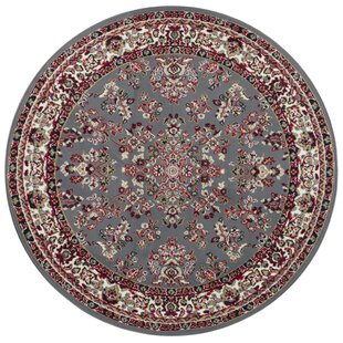 ASTORIA GRAND Zabul Tufted Red/Grey/Oak Rug