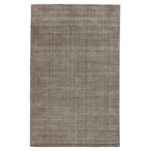 ALLMODERN Elroy Handmade Flatweave Wool Taupe Rug