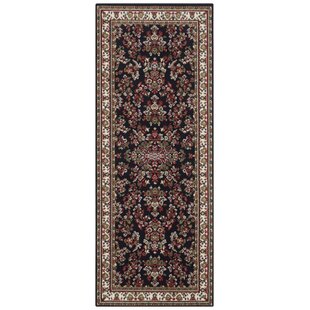 ASTORIA GRAND Zabul Tufted Black/Beige/Red Rug