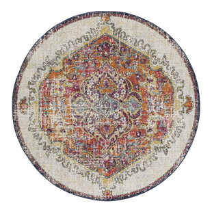 MISTANA Teppich Cearbhall in Beige/Rot/Blau