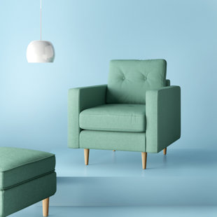 HASHTAG HOME Coralayne Upholstered Made to Order Armchair