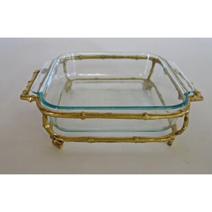 DessauHome 2 Piece Glass Pyrex Baking Dish Set