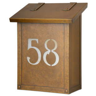 AMERICA'S FINEST LIGHTING COMPANY Classic Wall Mounted Mailbox