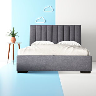 EBERN DESIGNS Gamber Upholstered Ottoman Bed