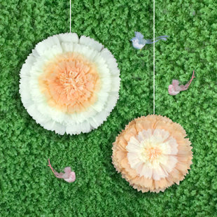 LUV RIBBONS Starburst Tissue Flower