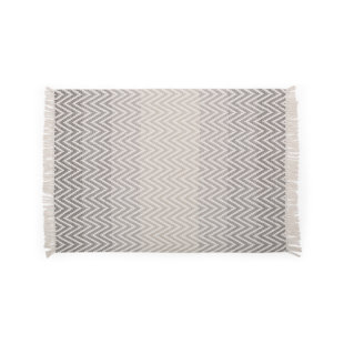 LE POUF Henley Embroidered Throw Blanket