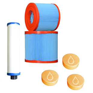 Cyanna Valley Spas , Antimicrobial Filter in Blue/Red