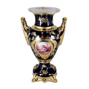 ROSDORF PARK Belmore Handmade Porcelain China Table Vase