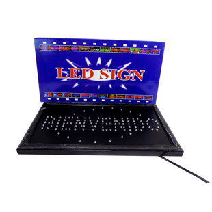 TECTRON LED Sign Board Bienvenido