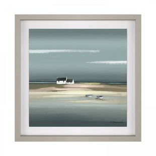 BREAKWATER BAY Azure - Single Picture Frame Painting on Plastic / Acrylic