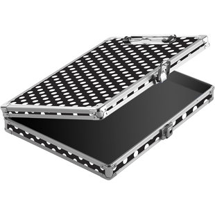 VAULTZ® Clipboard Polka Dot Metal Box