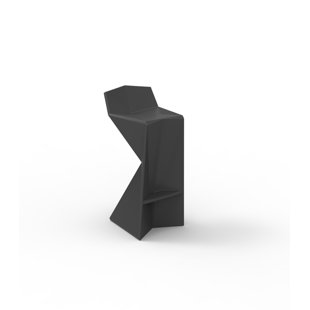 VONDOM Vertex 28.25" Patio Bar Stool