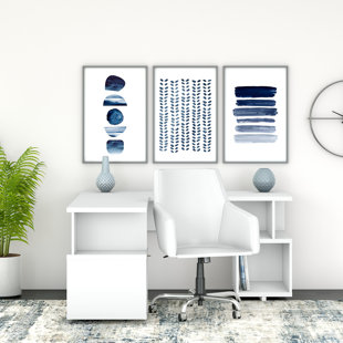 KATHY IRELAND HOME BY BUSH FURNITURE Madison Avenue L-Shaped Writing Desk