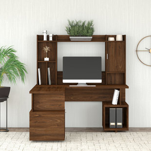 KATHY IRELAND HOME BY BUSH FURNITURE Madison Avenue L-Shaped Writing Desk