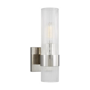EVERLY QUINN Bridgwater Steel Armed Sconce