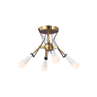 ED ELLEN DEGENERES Piro Semi Flush Mount