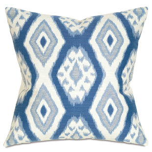THOM FILICIA HOME COLLECTION BY EASTERN ACCENTS Fey Feathers Ikat Throw Pillow Cover & Insert