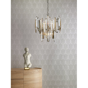 CANORA GREY Anujan 6-Light Crystal Chandelier