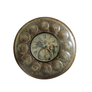 ALMA ARTTE Metal Wall Clock