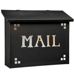 AMERICA'S FINEST LIGHTING COMPANY Pasadena Wall Mounted Mailbox