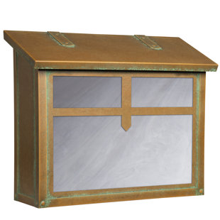 AMERICA'S FINEST LIGHTING COMPANY Arrow Wall Mounted Mailbox