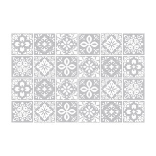 WORLD MENAGERIE Collinward 15cm W x 15cm L PVC Peel and Stick Mosaic Tile