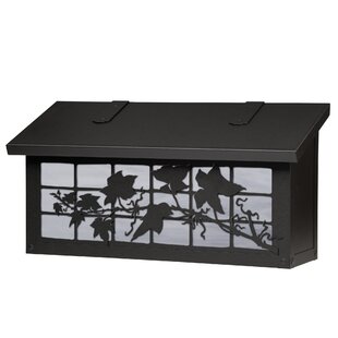 AMERICA'S FINEST LIGHTING COMPANY Ivy on Grid Wall Mounted Mailbox