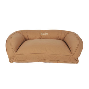 CAROLINA PET COMPANY Quilted Microfiber Memory Foam Bolster